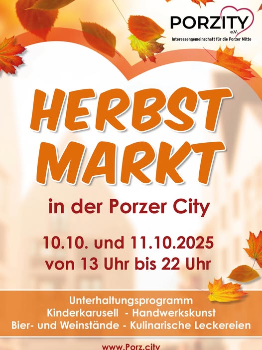 Herbstmarkt Plakat