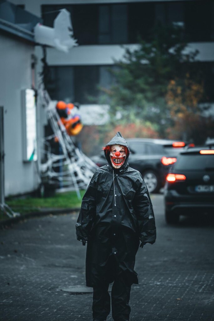 Halloweenfest bei der Aral-Tankstelle Mandy Wirtz