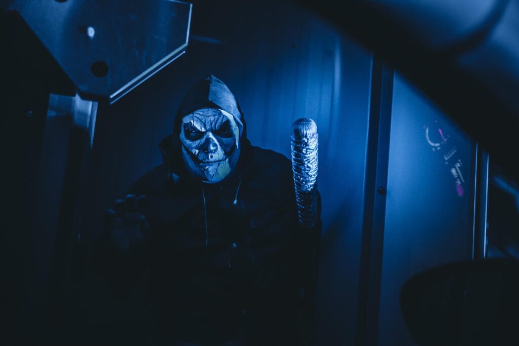 Halloweenfest bei der Aral-Tankstelle Mandy Wirtz