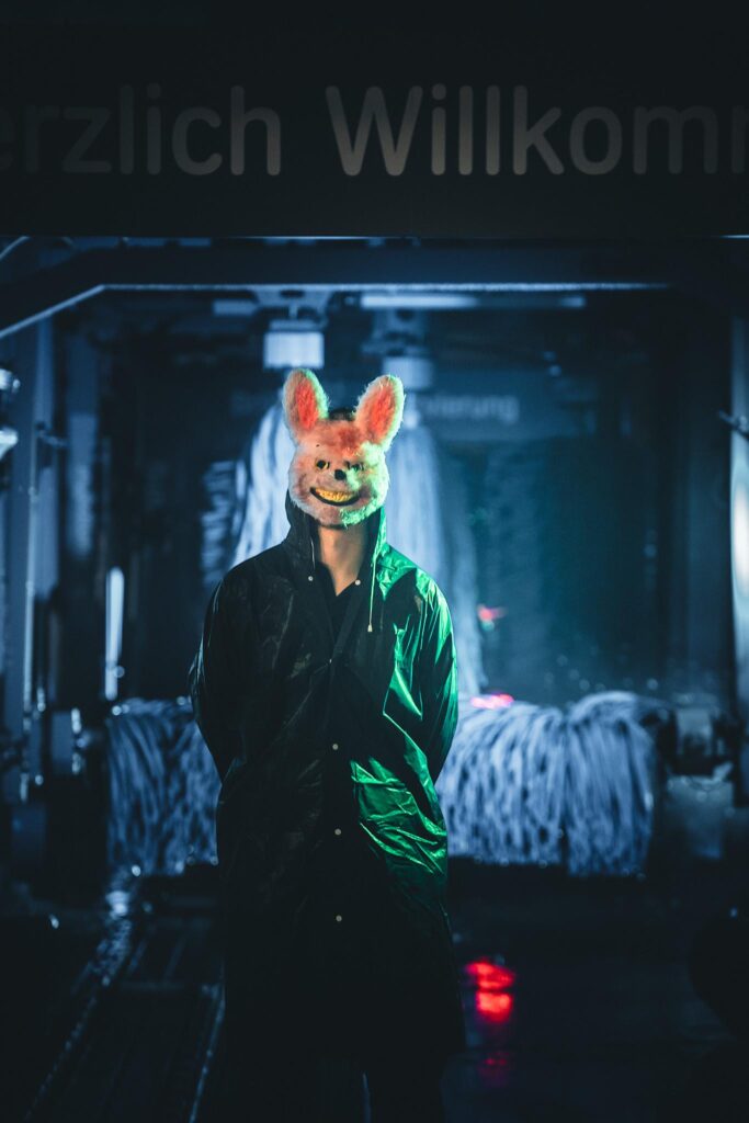 Halloweenfest bei der Aral-Tankstelle Mandy Wirtz