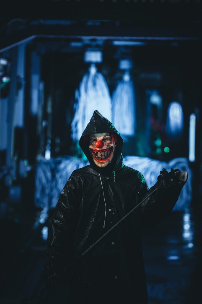 Halloweenfest bei der Aral-Tankstelle Mandy Wirtz