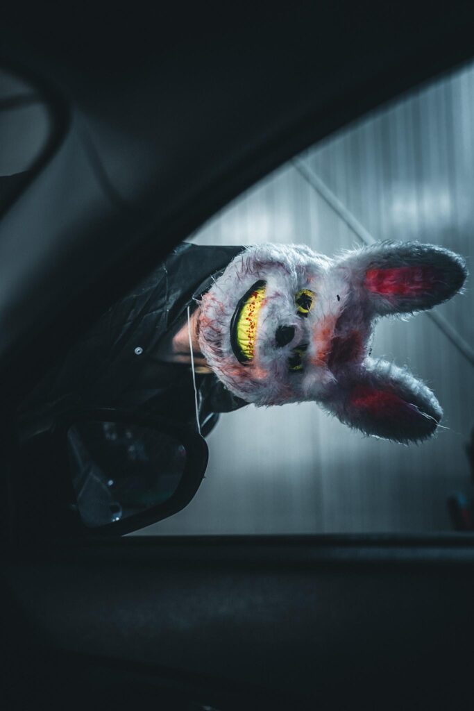 Halloweenfest bei der Aral-Tankstelle Mandy Wirtz