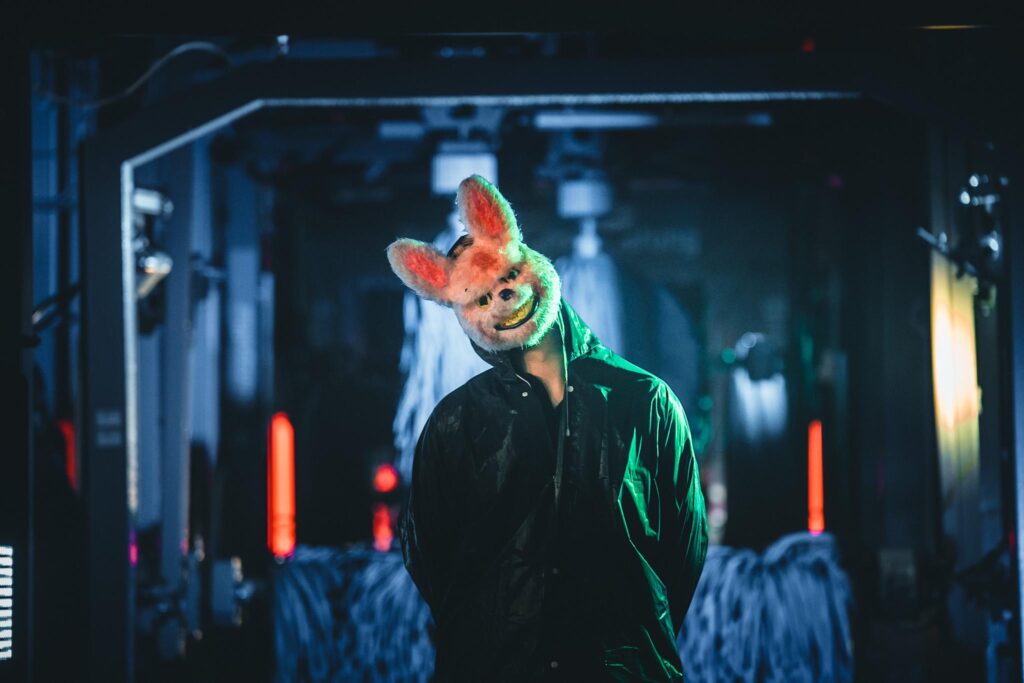 Halloweenfest bei der Aral-Tankstelle Mandy Wirtz